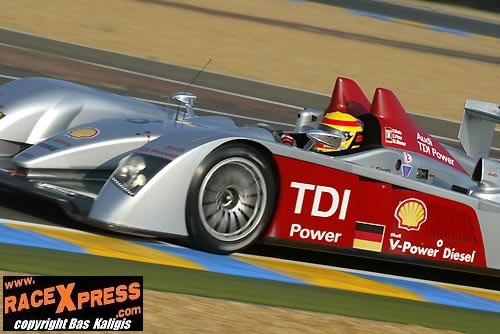 Audi R10 van Pirro/Werner/Biela wint de 24 Uren van Le Mans